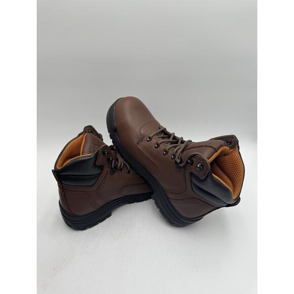 Timberland PRO TITAN 6" Women's NEW Safety Toe Work Boot Brown US Size 11 Wide - Picture 8 of 11